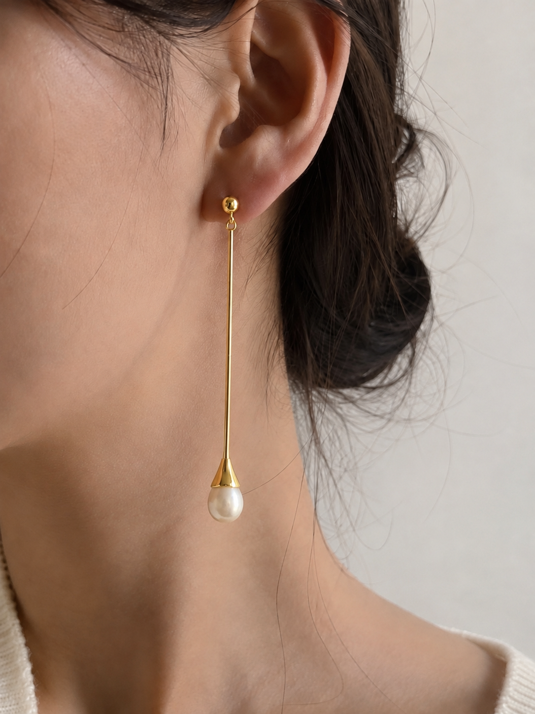Pendientes Gota de Perla
