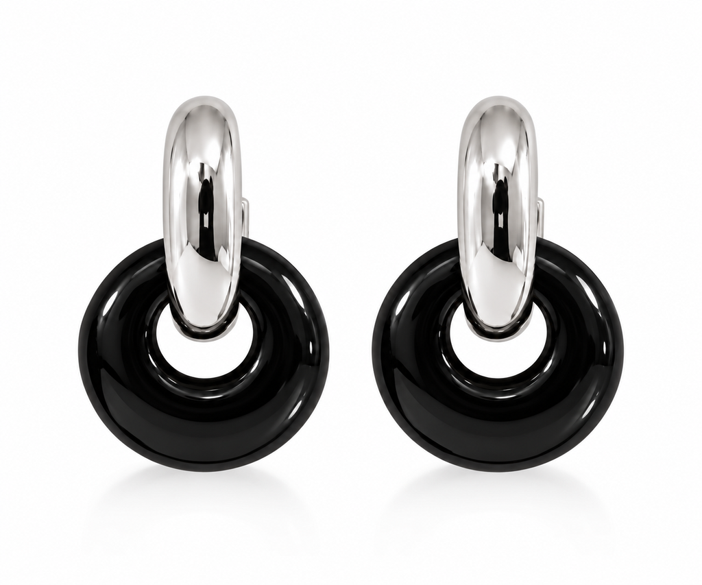 Pendientes Ónix