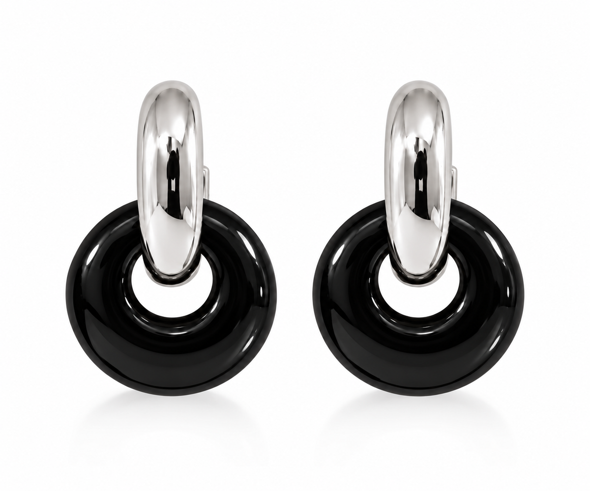 Pendientes Ónix