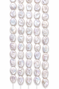 Perlas Barrocas de Agua Dulce 2 x 1.7cm – Hilo 40 cm