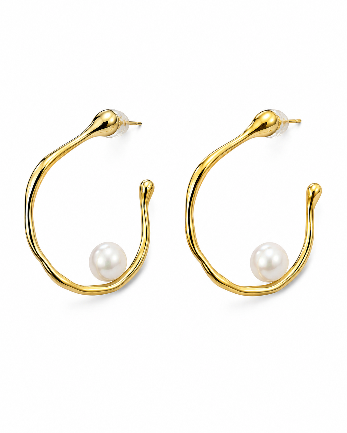 Pendientes Luna de Perla