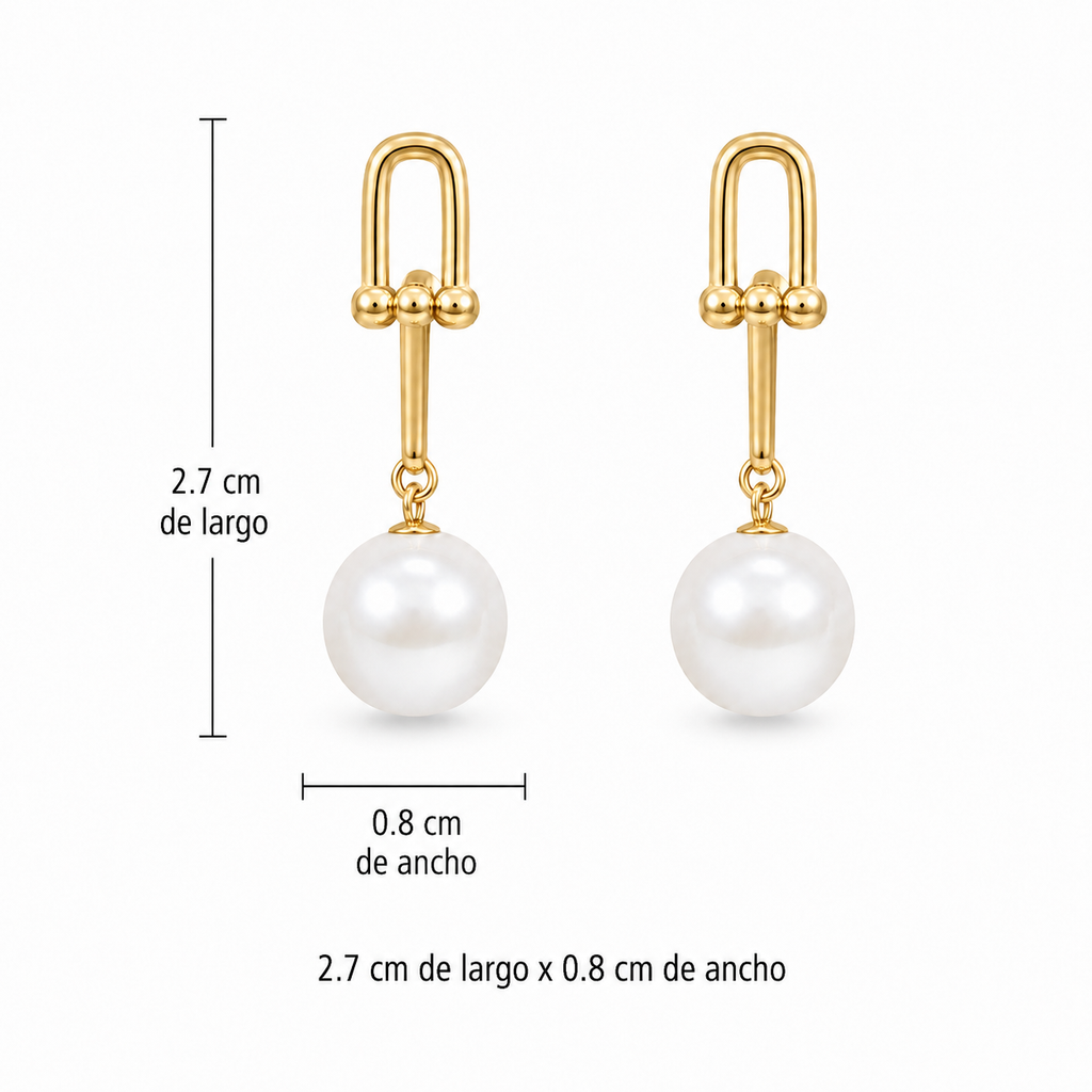 Pendientes Perla Élan