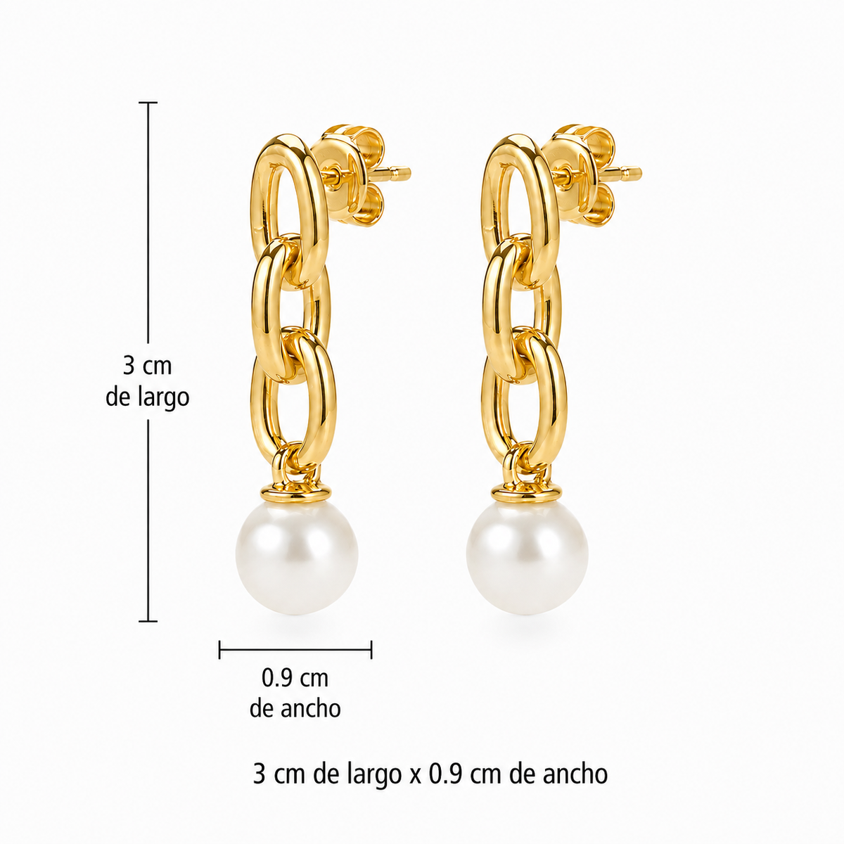 Pendientes Link Pearl