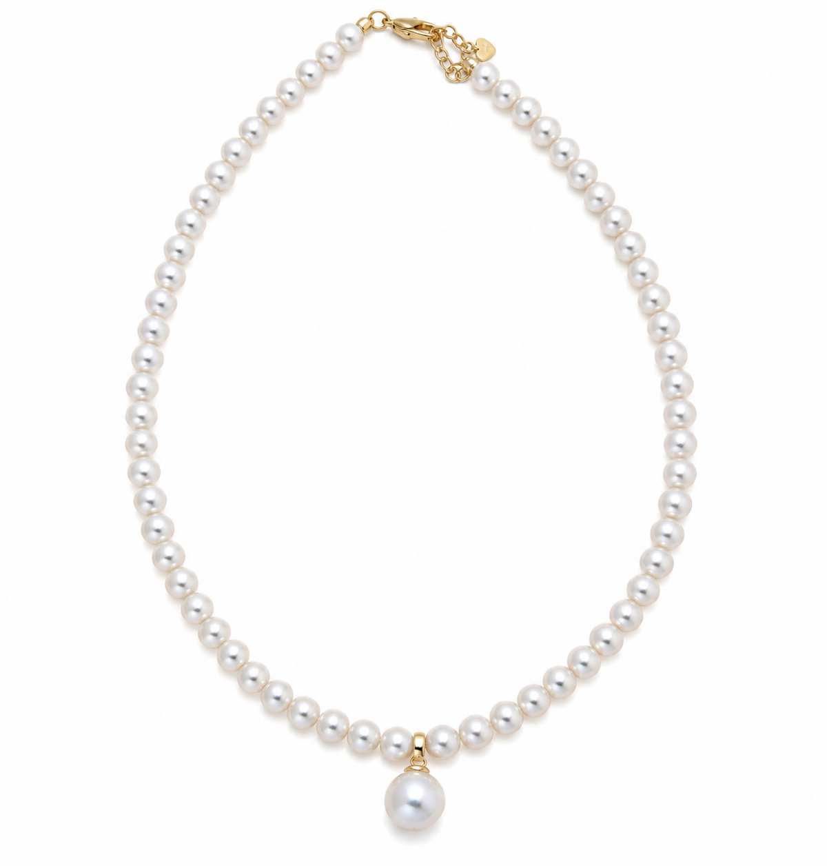 Collar Perla Central 9-10mm Degradé 6-5mm