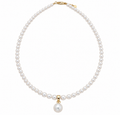 Collar Perla Central 9-10mm Degradé 5-4mm
