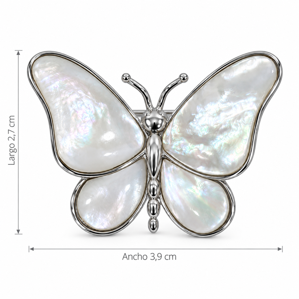 Broche Mariposa de Luna