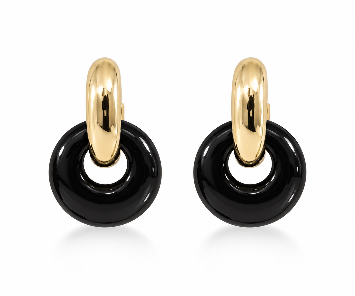 Pendientes Ónix