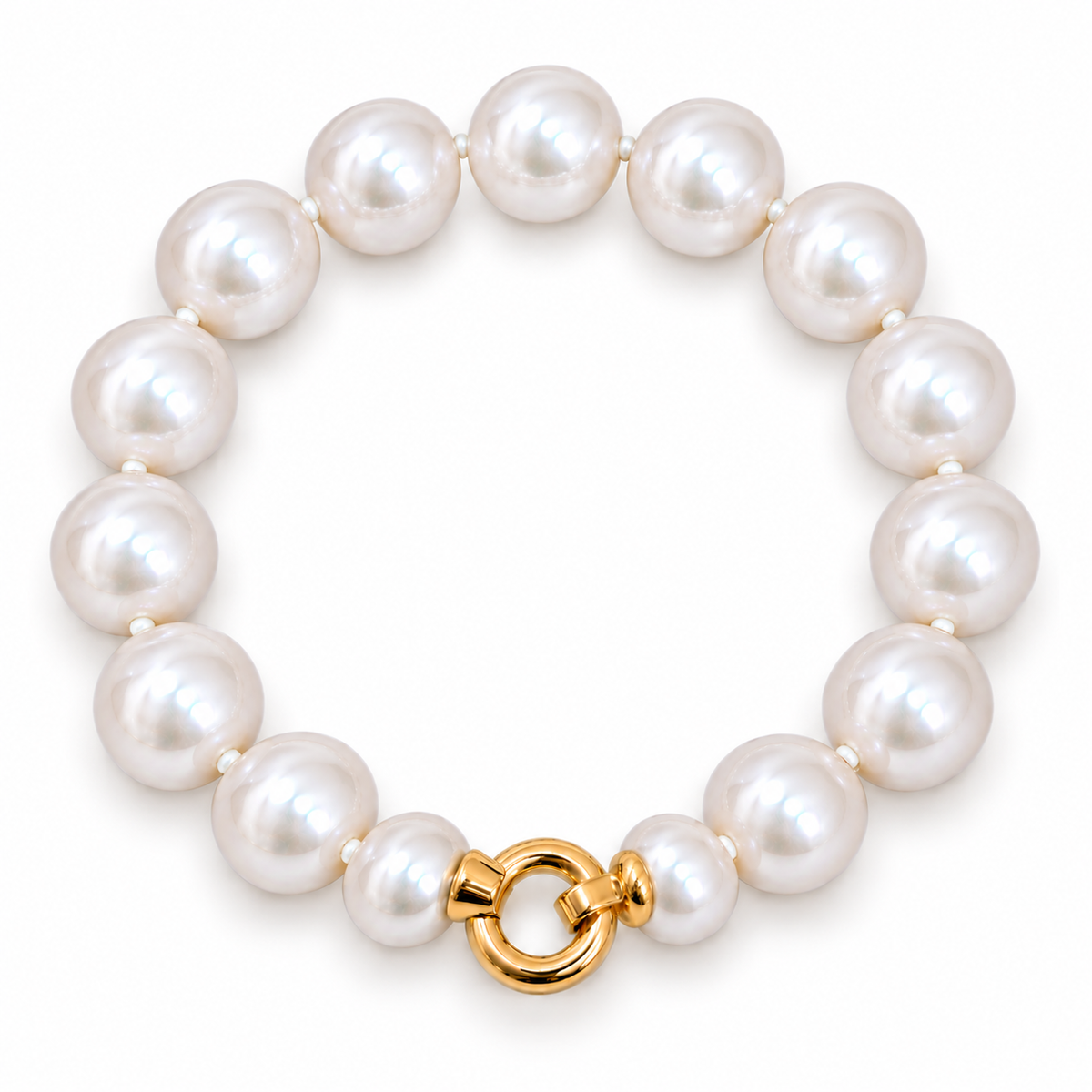 Pulsera Perla Redonda Premium 9/10 mm