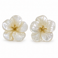 Pendientes Flor Nácar Radiante