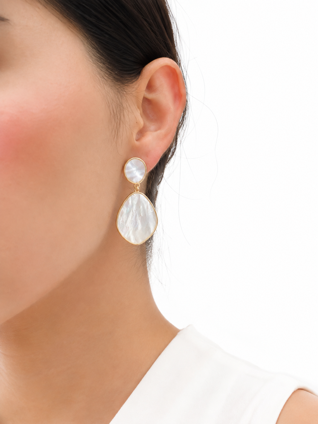 Pendientes Nácar Aura