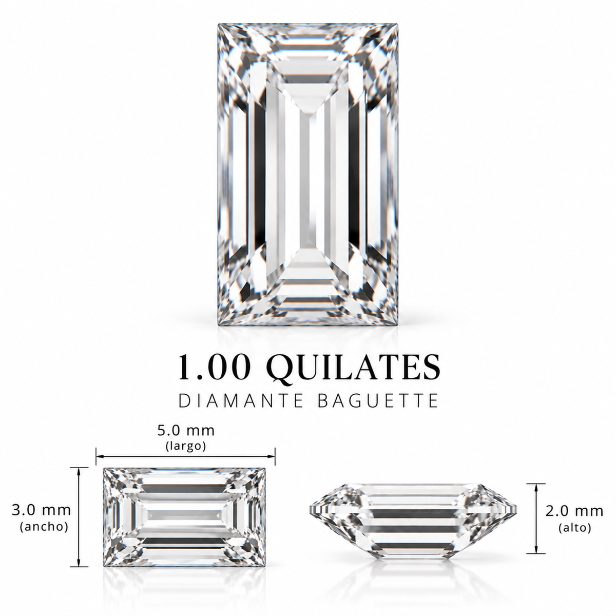 Diamante de Laboratorio Talla Fantasía - 1ct