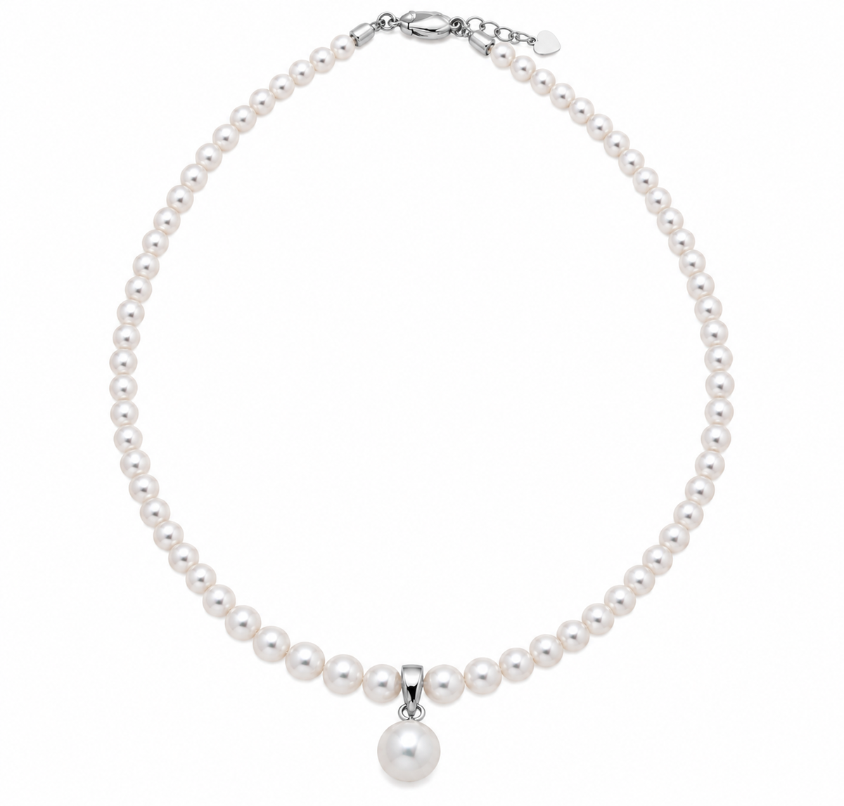 Collar Perla Central 9-10mm Degradé 6-5mm