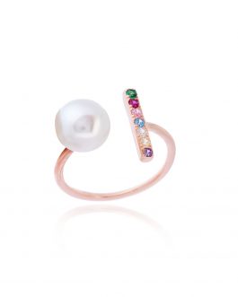 Anillo primavera perla