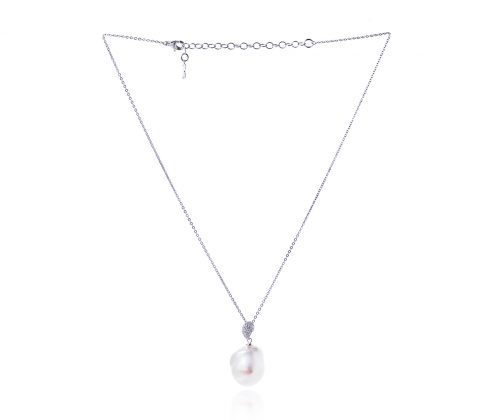 Cadena con perla barroca
