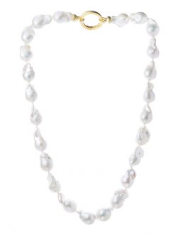 Collar Perla barroca