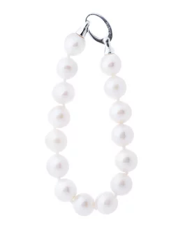 Pulsera Perla cultivada con cierre de plata